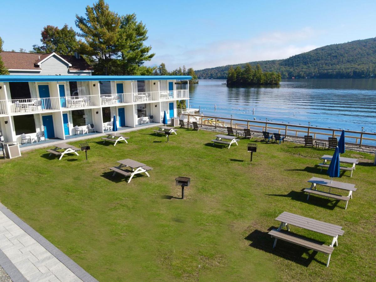 Lakefront Terrace Resort Lake George Exterior foto