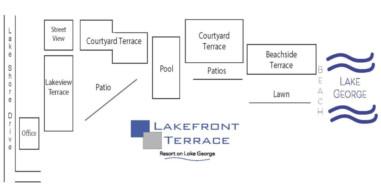 Lakefront Terrace Resort Lake George Exterior foto